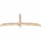Ekena Millwork Bellingham Smooth Timber Gable Bracket, Douglas Fir, 72"W x 30"H x 3 1/2"D x 3 1/2"F, 10/12 Pitch GBW072X30X0404BEL00SDF - alternate 2